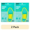(2 pack) ONYX Professional Fresh feet Foot Pads, 2 Pairs, One Size