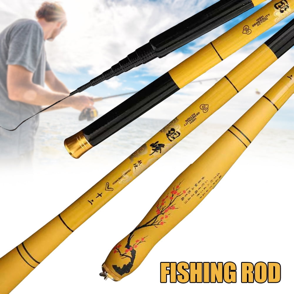 Ultra-hard fishing Pole With Luminous Rod Tip For Underwater Fishing Use  2.1 
