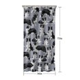 thumbnail image 5 of Cute Border Collie Pattern Shower Curtain 36"x72" ,Bathroom Decorative Shower Curtains Set with 12 Hooks,Modern Waterproof Washable Shower Curtain, 5 of 6