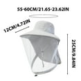thumbnail image 3 of Cadorn 1 PCS Head Net Hat Bee Keeping Hat GL017 Gray, Breathable Mesh Insect Protection Cap for Outdoor Activities, Beekeeping, Gardening, Camping, Hiking Accessories, 3 of 4