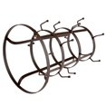 Rustic Mug Rack BETT Retro Rustic Brown Iron Tree Drying Rack Stand, Mug / Cup / Glass ...
