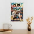 thumbnail image 3 of Colorful Cusco Peru Vintage City Travel Poster Featuring Traditional Quechua Scene Canvas Poster, 3 of 8