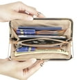 thumbnail image 6 of Royal Bagger RFID Genuine Leather Wallet for Women, Kiss Lock Clutch with Multi-Card Slots, Vintage Card Holder Purse 2468, 6 of 12