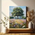 thumbnail image 6 of Mountain View Landscape Canvas Print, Wall Art for Living Room Bedroom Office Hotel Cafe Recreation Space, 6 of 8