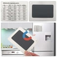 thumbnail image 5 of Gustave Magnetic Kitchen Measurement Conversion Chart Refrigerator Magnet Stainless Steel Professional Measure Equivalent Charts Fridge Magnets, 5 of 8