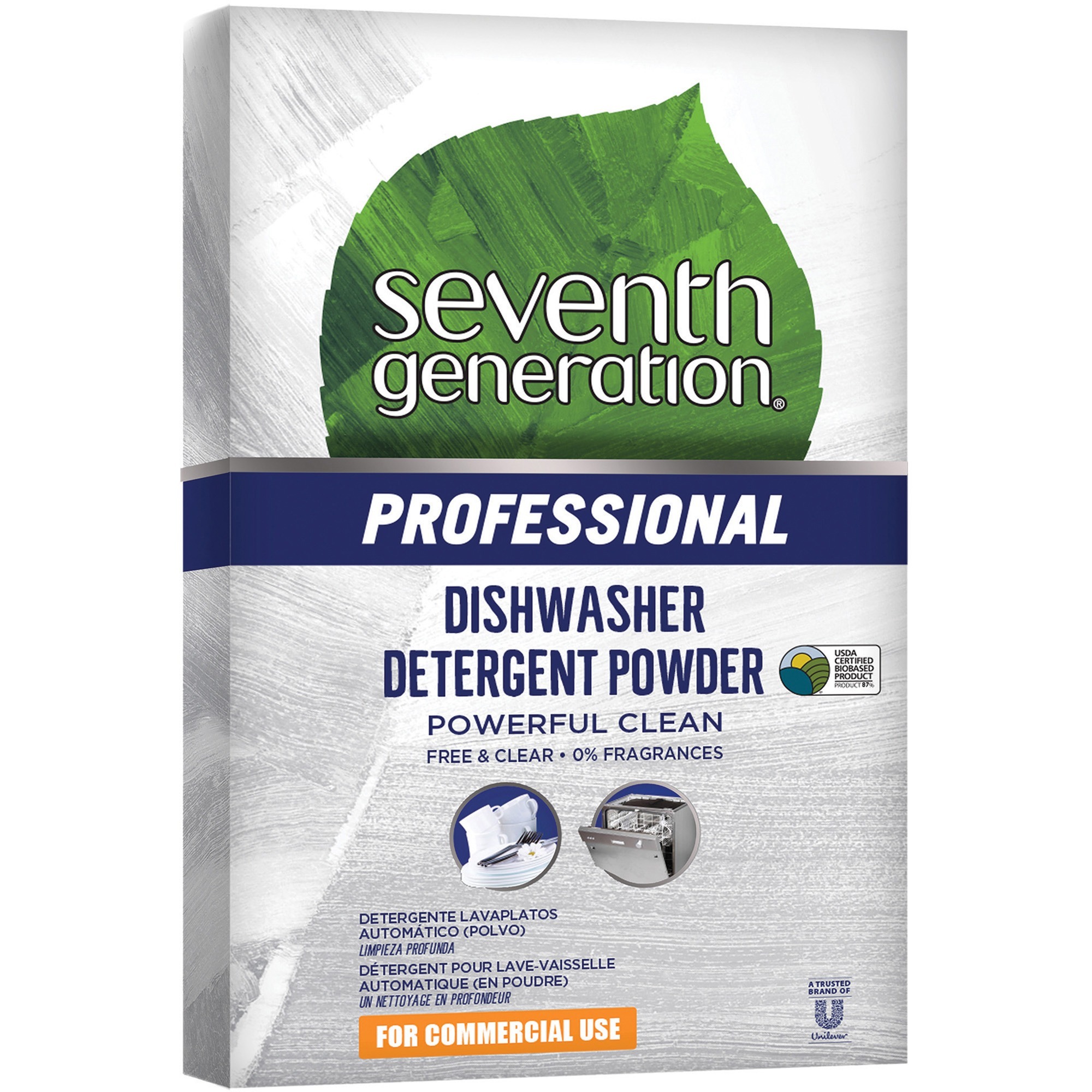 Seventh Generation, SEV44736, Professional Dishwasher Soap Powder, 1