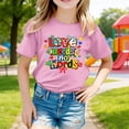 thumbnail image 5 of Miaoju Cute Shirts for Girls Crew Neck Cute Graphic Short Sleeve T-Shirt Fashion Casual Summer Tops Girls Summer Tops T-Shirts, 5 of 7