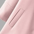 thumbnail image 3 of Kiijoy Little Girls Wool Blend Coat Fall Winter Windproof Jacket Outerwear, Sizes 5-6, 3 of 4