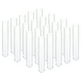 thumbnail image 1 of Unique Bargains 10ml Plastic Test Tubes, 20Pcs 100x16mm Tubes Lab Use, Clear, 1 of 7