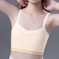 thumbnail image 2 of Bovxnpu Summer Girls Underwear, Seamless Training Bras for Girls, Girls Solid Color Soft Breathable Thin Style Student Bra Underwear 12-13 Years, 2 of 5