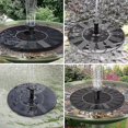 thumbnail image 2 of Mini Solar Powered Fountain | Solar Bird Bath Pump, 2 of 4
