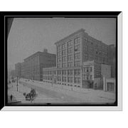 Historic Framed Print, Eastman Kodak Co., State St[reet] factory and main office, Rochester, N.Y., 17-7/8" x 21-7/8"
