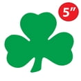 thumbnail image 2 of Green Printed Shamrock Cutouts, 5", Pack of 48, 2 of 5