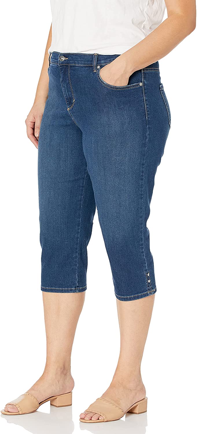 Gloria Vanderbilt Womens Amanda Capri 