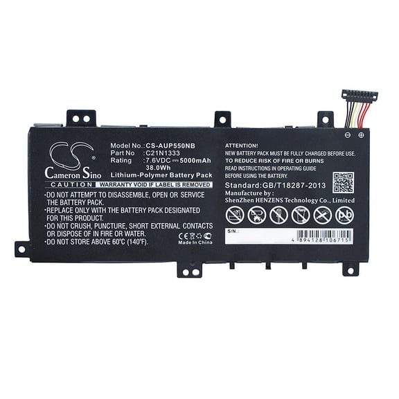 5000mAh 0B200-00860300 0B200-00860100 C21NI333 C21N1333 0B200-00860000 0B200-00860200 Battery for Asus TP550LA-CJ070P TP550LA-CJ