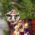 thumbnail image 6 of Designocracy 8090002C-S6 2 x 2 x 0.25 in. American Flag Decorative Wooden Clip-on Ornaments Patriotic Decor, Set of 6, 6 of 11