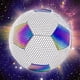 thumbnail image 1 of Pelota de holográfica DYNWAVEMX Material brillante reflectante y brillante Balón de fútbol 5 tamaño, 1 of 8