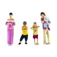 thumbnail image 3 of Figuras de diorama a escala 1:64, figuras de personas, juego de fotos realistas de jardín de hadas Conjunto para cuatro personas, 3 of 9