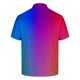 thumbnail image 5 of Camisa Casual de Impresión de Gradiente de los Hombres, Top de Solapa de Manga Corta en Tela de Malla Ligera para el Aire Libre Y el Ocio, Blusa de Suéter Elegante, 5 of 9