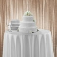 thumbnail image 6 of Lann's Linens (Set of 4) Sequin Backdrop Curtains, 2ft x 8ft Gold Glitter Backgrounds, 6 of 7