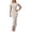 Grey, variant on Wdgfv Women's Long Bodycon Dresses Leopard Print Casual Maxi Club Party Tight Dress Short Sleeve