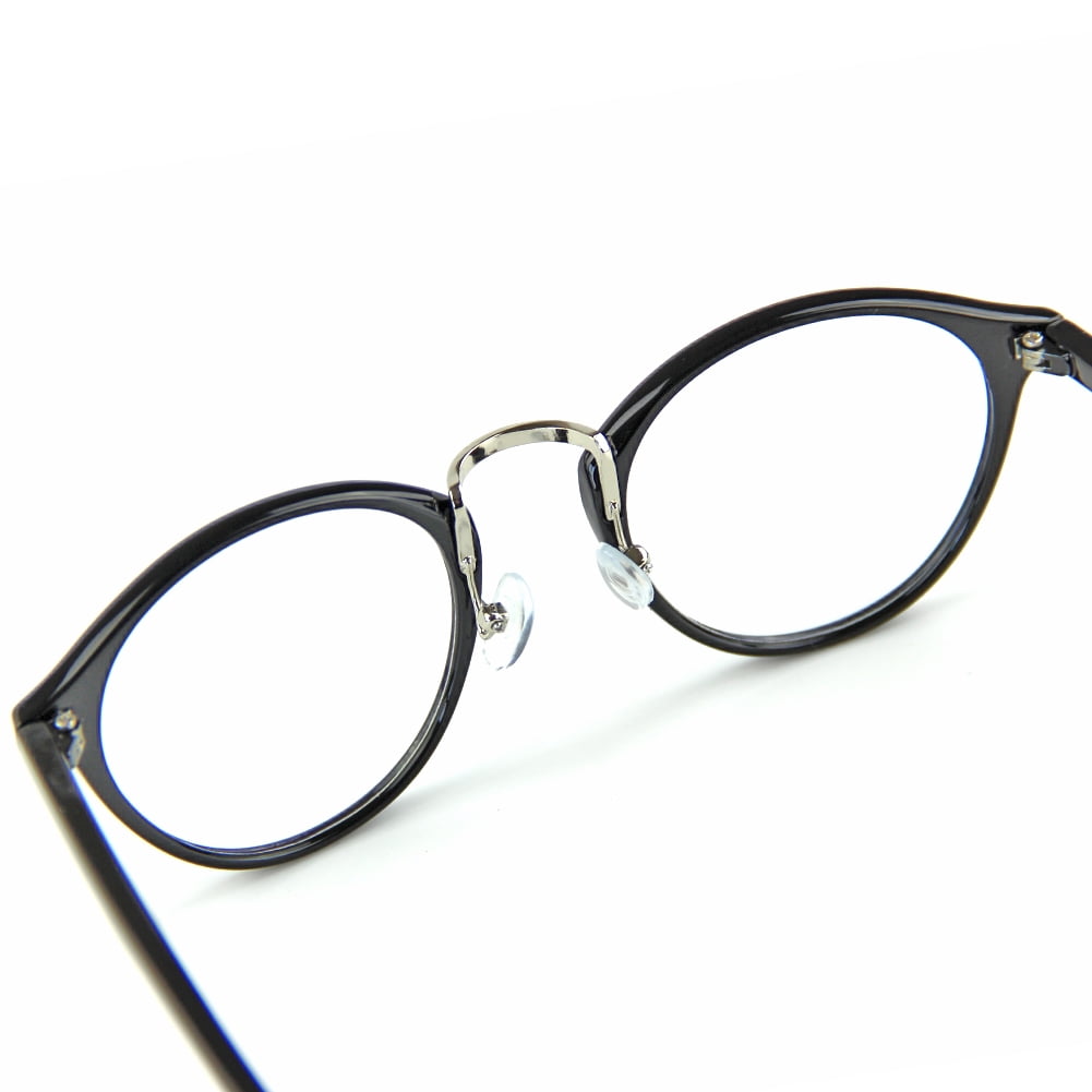 Cyxus Retro Round Blue Light Blocking Computer Glasses for Anti Eyestrain UV400, Black Frame Unisex(Men/Women) Eyewear