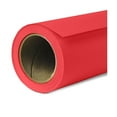 thumbnail image 2 of Savage Widetone Seamless Background Paper, 86" wide x 36' Red, #68 - Bundle With Flashpoint 10' Background Support System Air Cushioned, Flashpoint Clip Clamp with 2" Jaw, 2 of 9