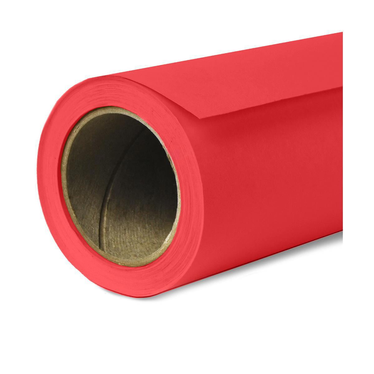 Savage Seamless Paper Photography Backdrop - #8 Primary Red (53 in x 36 ft) for Youtube Videos, Live Streaming, Interviews and Portraits - A