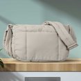 thumbnail image 3 of Bolso de hombro diario para mujer bandolera de moda bandolera acolchada con correa ajustable, 3 of 5