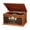 Brown, variant on Victrola 6-in-1 Nostalgic Bluetooth Record Player with 3-Speed Turntable with CD and Cassette, Mahogany