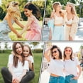 thumbnail image 5 of NICKSUN BFF Friendship Bracelets for 2 - Butterfly Matching Bracelets, Adjustable Natural Stone Bead Bracelets Birthday Gifts for Friends Sisters Couples Mother and Daughter, 5 of 5