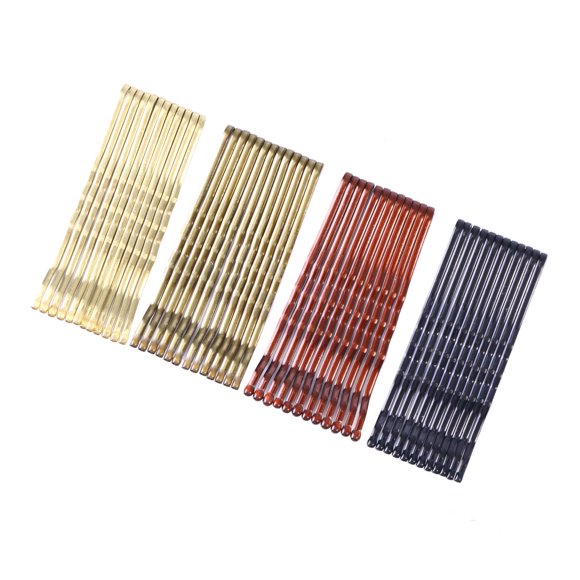 OULII Bobby Hair Clips 96Pcs Flat Hair Clips Metal for Women Gym and Travel