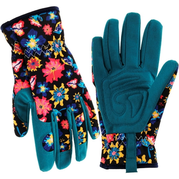 Lzvxtym Gardening Gloves Thorn Proof Ladies Garden Gloves Ergonomic Working Gloves for Weeding Digging Planting Picking and Pruning
