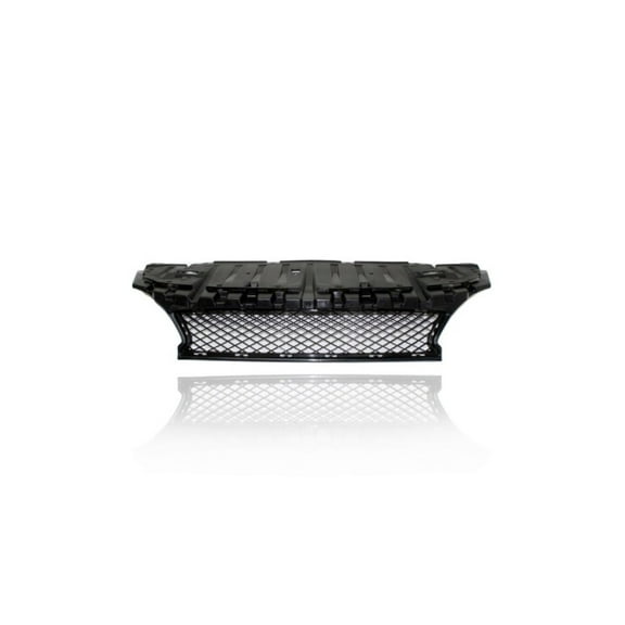 Grille - Compatible/Replacement for '14-15 Honda Civic Coupe (Exclude SI/2.4L) - Front Bumper Lower, Black - 71105TS8A51