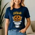thumbnail image 5 of Skibidi Pumpkin Funny Halloween Toilet Kids Fun Crazy Slang Shirt, Halloween Shirt, Spooky Season Tee, Happy Halloween, Ghost Pumpkin Tshirt, Funny Holiday Gift,Horror Witchy ,Trick Or Treat, 5 of 5