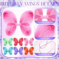 thumbnail image 3 of Alas de hada para niñas Junkin Butterfly Wings, 36 unidades, de 2 a 12 años, 3 of 8