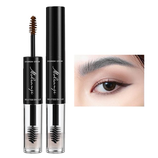 Molianji Eyebrow Double Headed Stained Eyebrow Long Smudging Waterproof And Lasting Setting