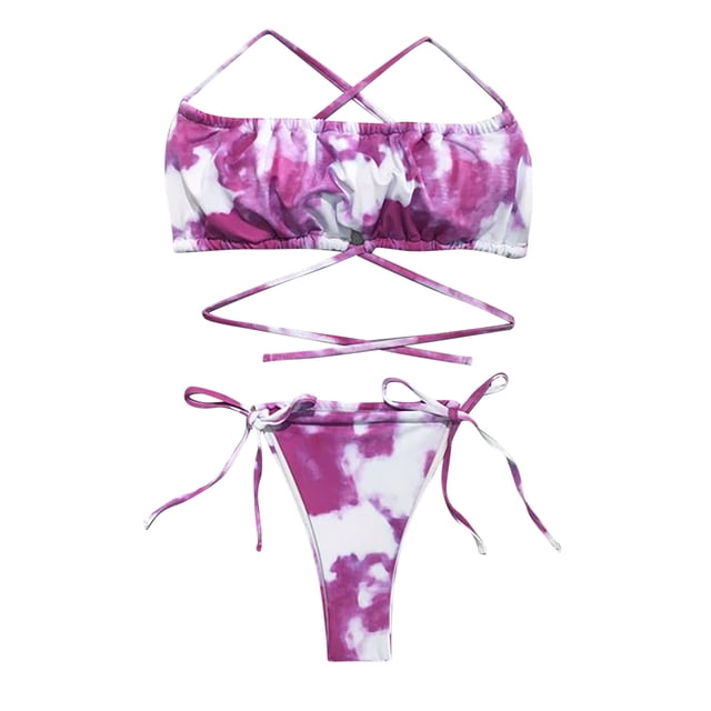 Traje de baño dividido con estilo para mujer Bikini cómodo con estampado de cintura OAVQHLG3B Store lin121212