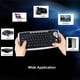 thumbnail image 4 of Teclado Irfora E30 Teclado inalámbrico de 2.4GHz con Trackball Mouse Rueda de desplazamiento Control remoto para Android TV BOX Smart TV PC Notebook Plata Irfora Teclado, 4 of 7