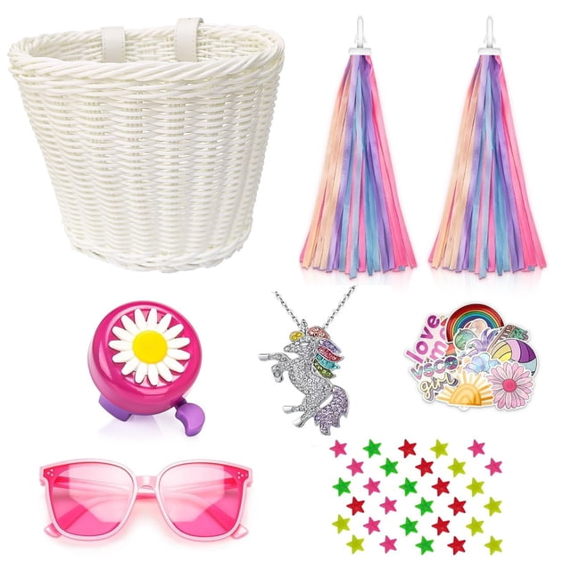 Conjunto de Accesorios para Bicicleta Suerico Cesta para Niñas