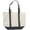 Black, variant on 100% Cotton Heavy Duty Expandable two-tone gusseted Reusable Tote Bag Front Pocket, Machine Washable Size 14 x 19 x 6 inch.