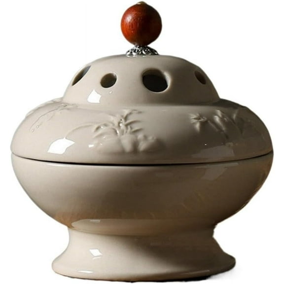 <new_title>Off-White Gourd Shape Garlic Keeper with Cutout Lid</new_title>