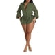 thumbnail image 1 of Vestido tipo camiseta Unybwonn con cintura elástica para mujer, 1 of 5