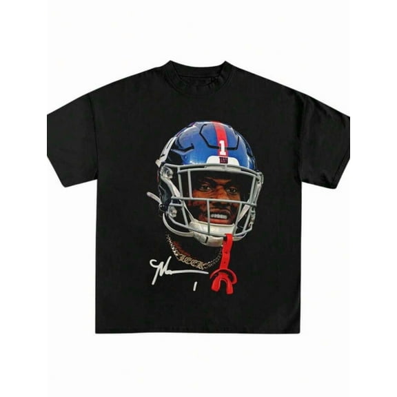 Malik Nabers Tee - Football Fan - Sports Tee