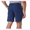 IZOD Men's Flat Front, Performance Shorts 34 W/Club Blue