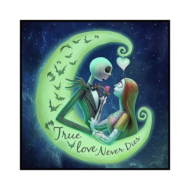 Cuadros Decorativos Punto de cruz completo Love no Die 11CT estampado DIY Kits de bordado costura Sywqhk Nuevos Originales