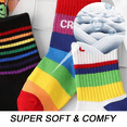 thumbnail image 3 of Girls Toddler Multi Pack Socks Set, 3 of 5