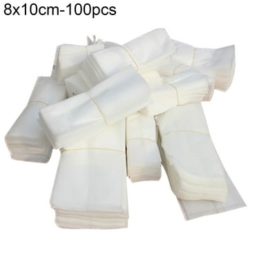GROFRY Plants Bag 100Pcs Nursery Bag Eco-friendly High Plant Survival Rate Portable Transplant Grow Pouch for Flower