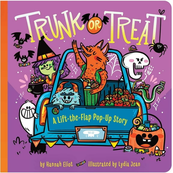 Pre-Owned Trunk or Treat: A Lift-The-Flap Pop-Up Story (Board book) 1665954698 9781665954693