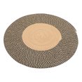 thumbnail image 1 of unbranded Alfombra Trenzada Redonda De Multicolor Para En Dormitorio Y, 1 of 5